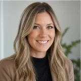 AI-generated realistic representative portrait for Ashley review card