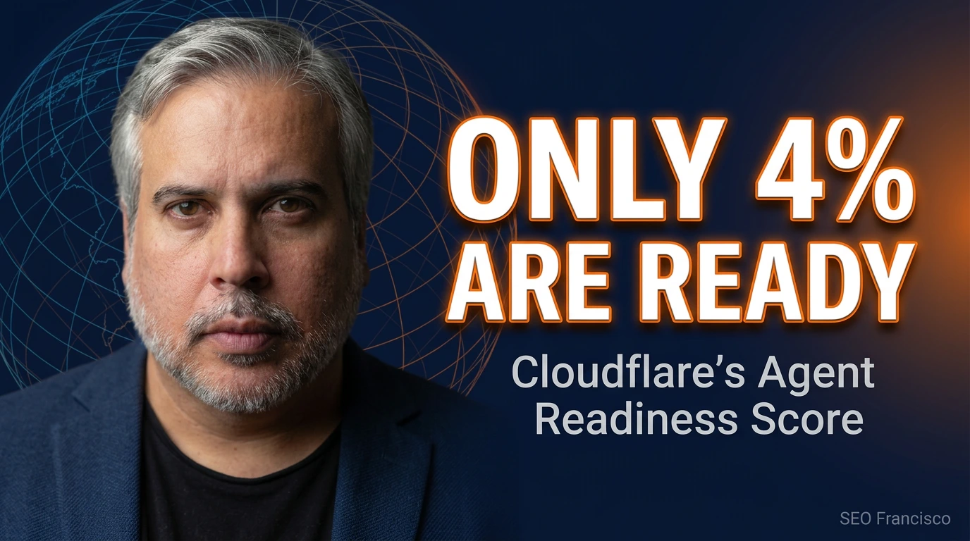Cloudflare's Agent Readiness Score — Only 4% of Sites Are Prepared for AI Agents