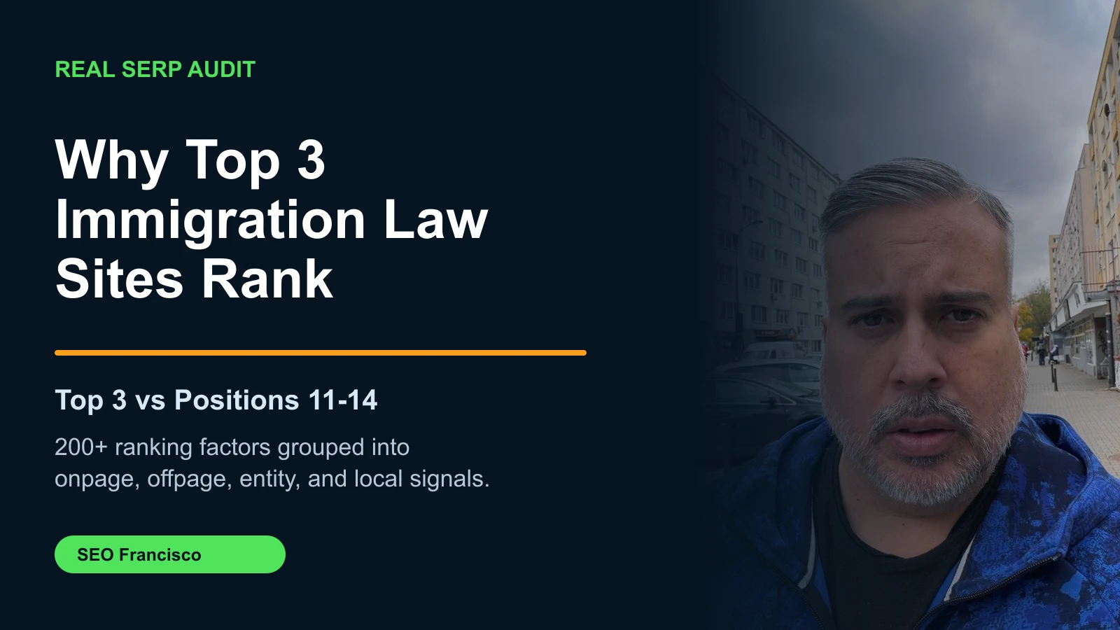 Why the Top 3 Immigration Lawyer Toronto Results Rank: Onpage, Offpage, and Local SEO Gap Analysis