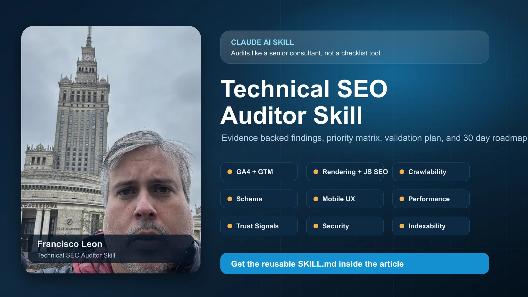 I Built a Technical SEO Auditor Skill for Claude AI