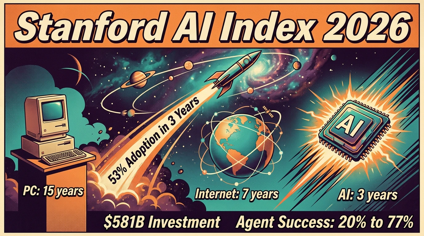 Stanford AI Index 2026 adoption timeline