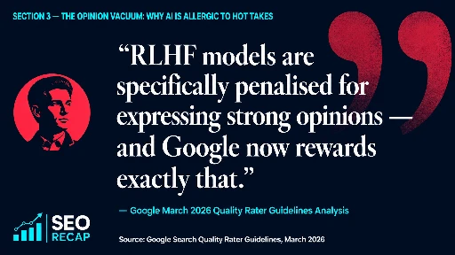 The Opinion Vacuum: Why AI Is Allergic to Hot Takes