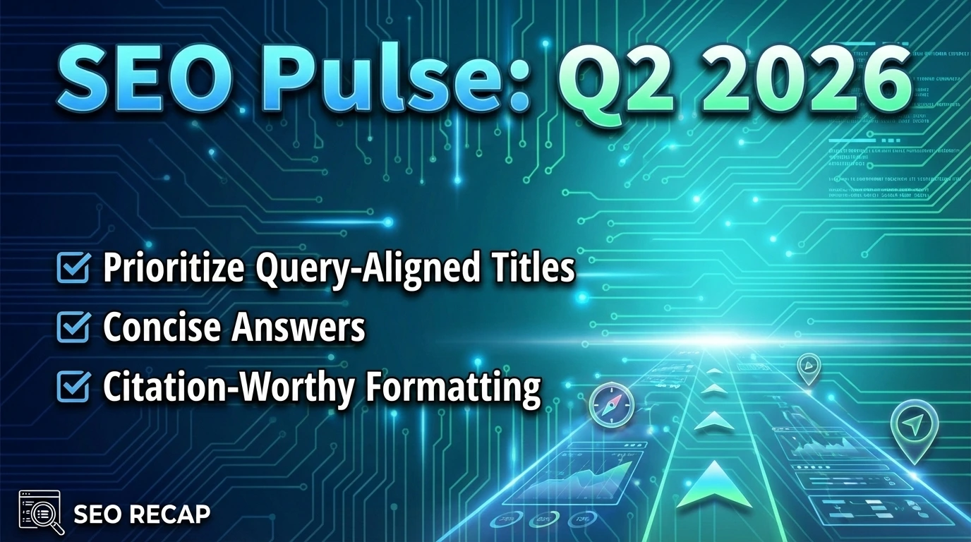 Infographic contrasting Google-optimized content (long-form, high DA, backlinks) with ChatGPT-optimized content (focused 500–2,000 word hubs, heading match, moderate coverage) for Q2 2026 content strategy