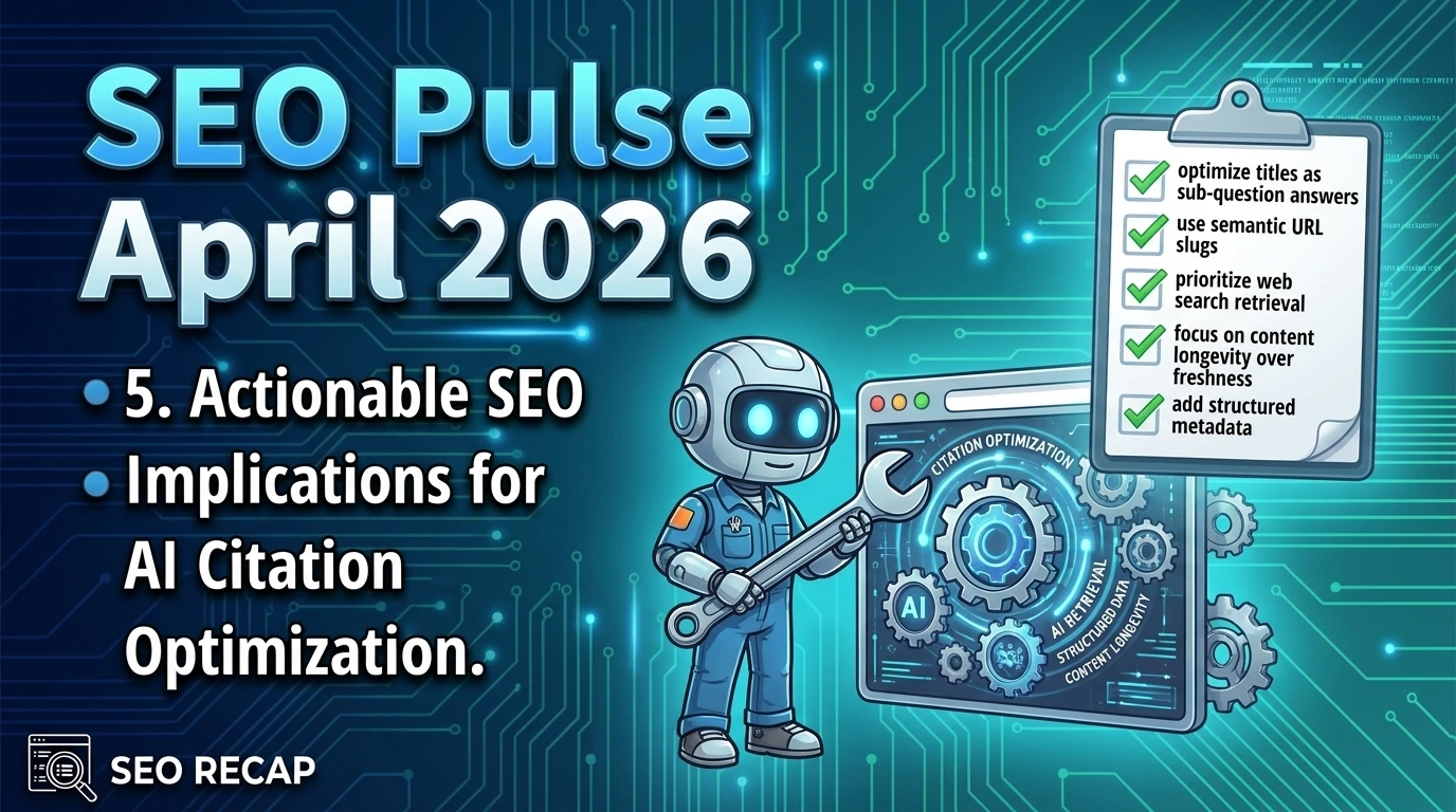 Actionable SEO checklist for AI citation optimization