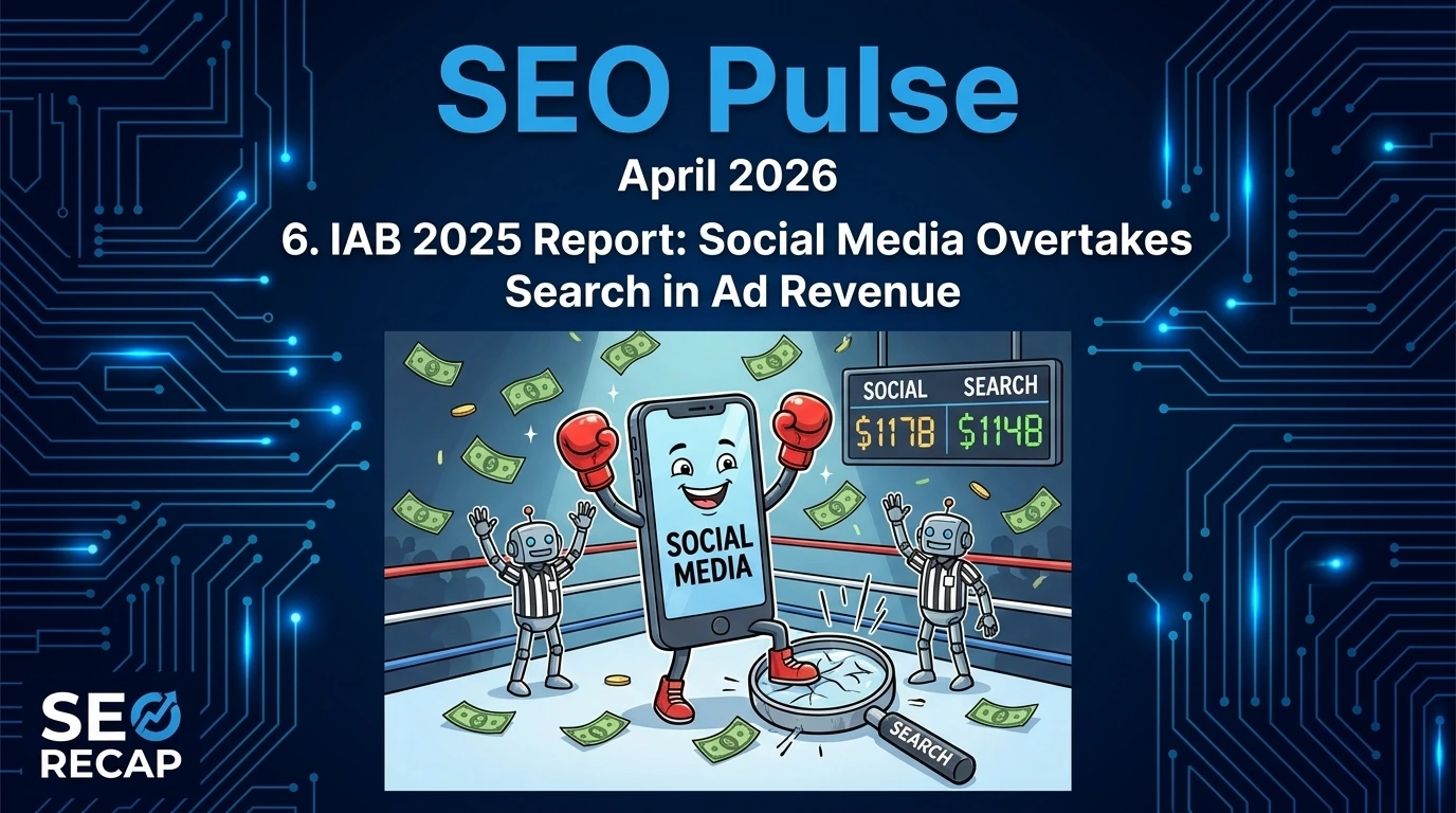 IAB 2025 report showing social media overtaking search in ad revenue