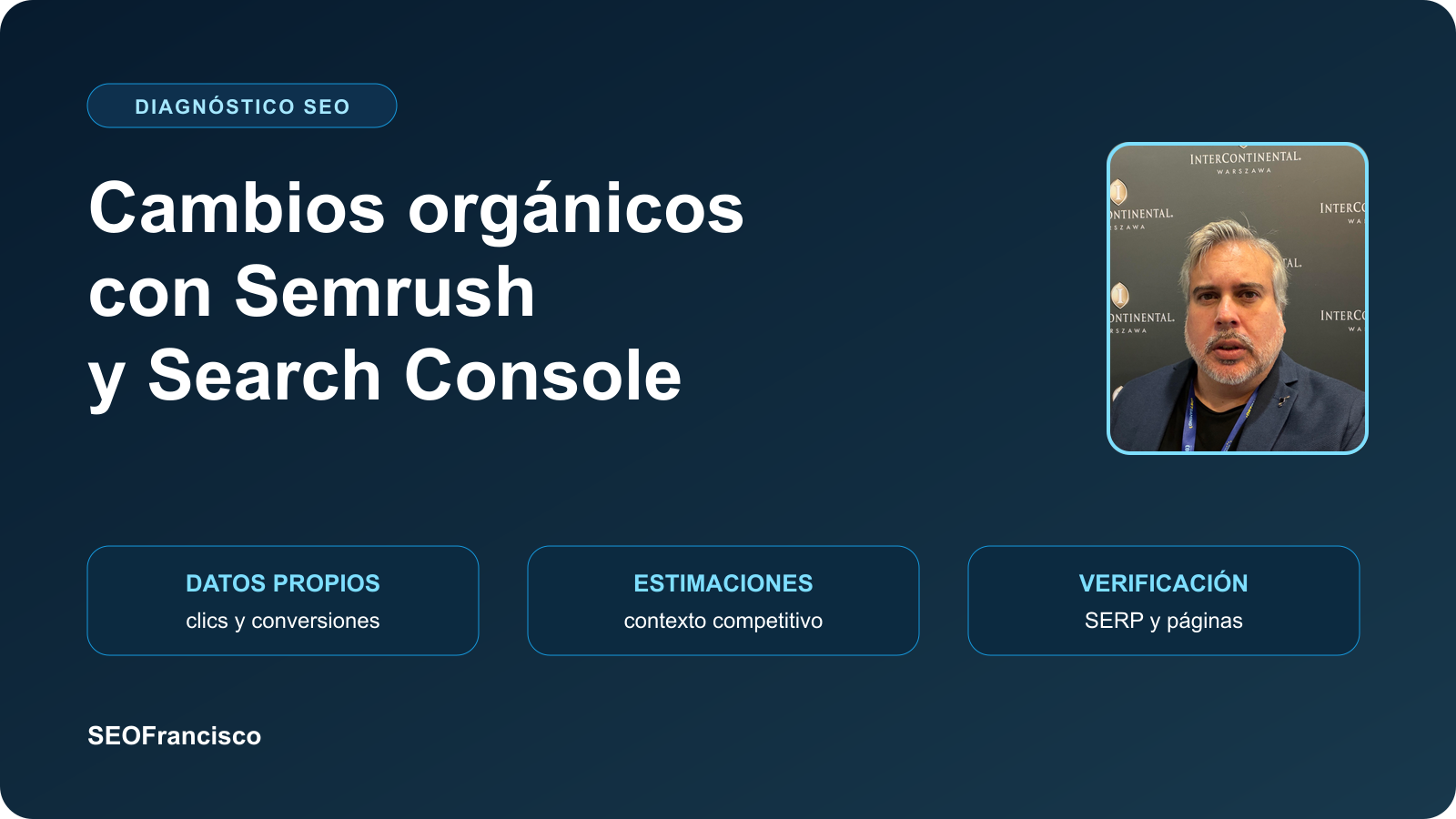 Cambios orgánicos con Semrush y Search Console