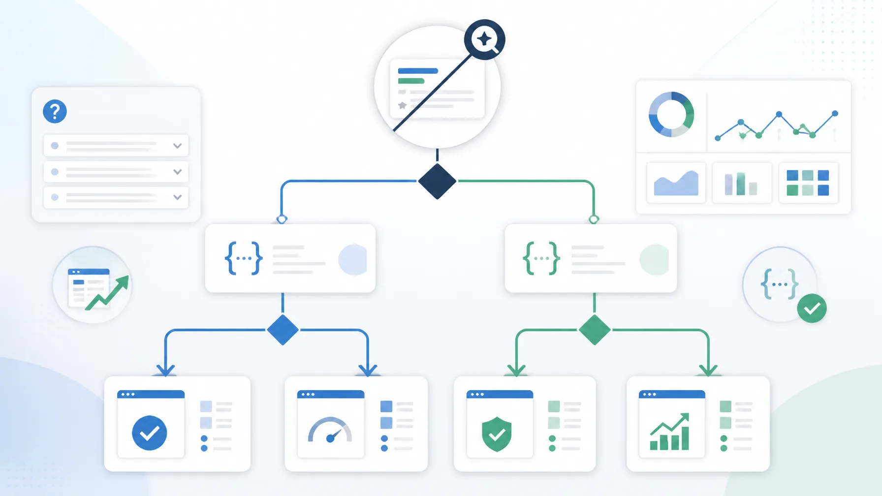 Decision tree for removing, keeping, or rewriting FAQ schema after Google retired FAQ rich results